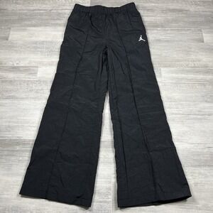 Nike Jordan Jumpman‎ Woven Taping Wide Black Pants Girls Large 45D346-023 New